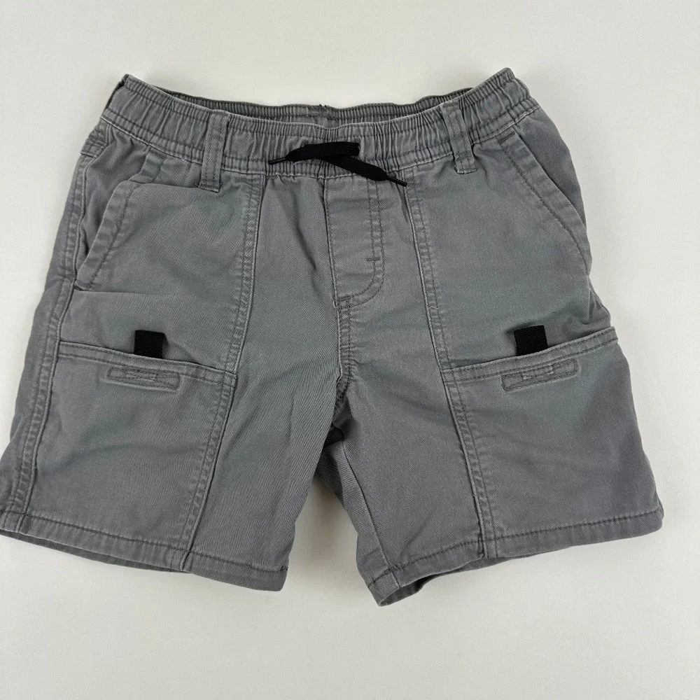 Wrangler Shorts Boys Medium 8 Gray Cargo